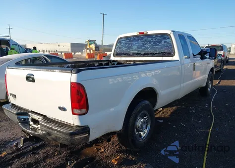 2005 Ford F250Sd from USA, damaged, VIN 1FTSX205XEA85385